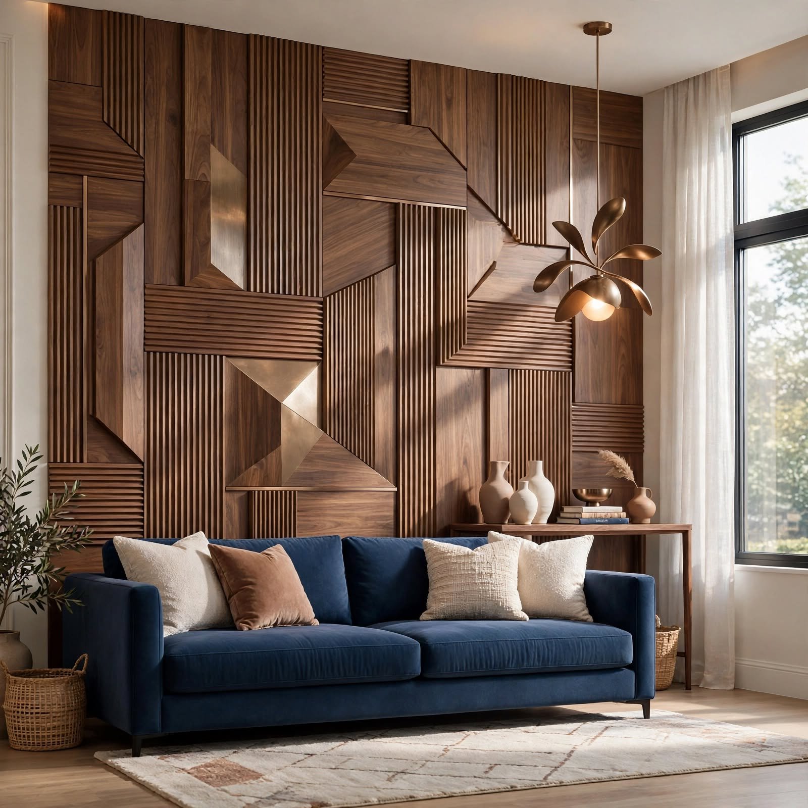 9. 3D Wall Panel Accent for Wall Decor