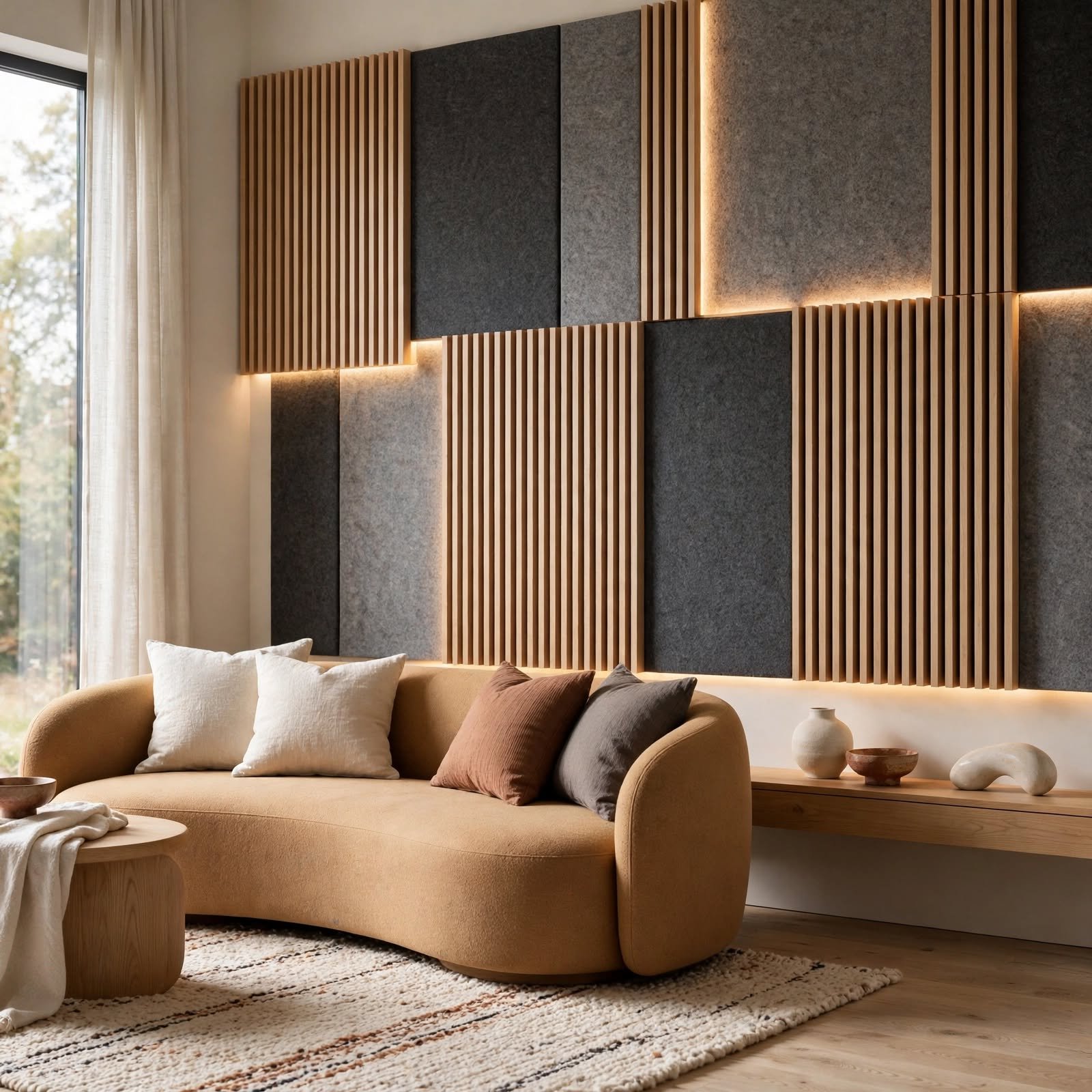 11. Acoustic Panel Wall Art for Wall Decor Ideas