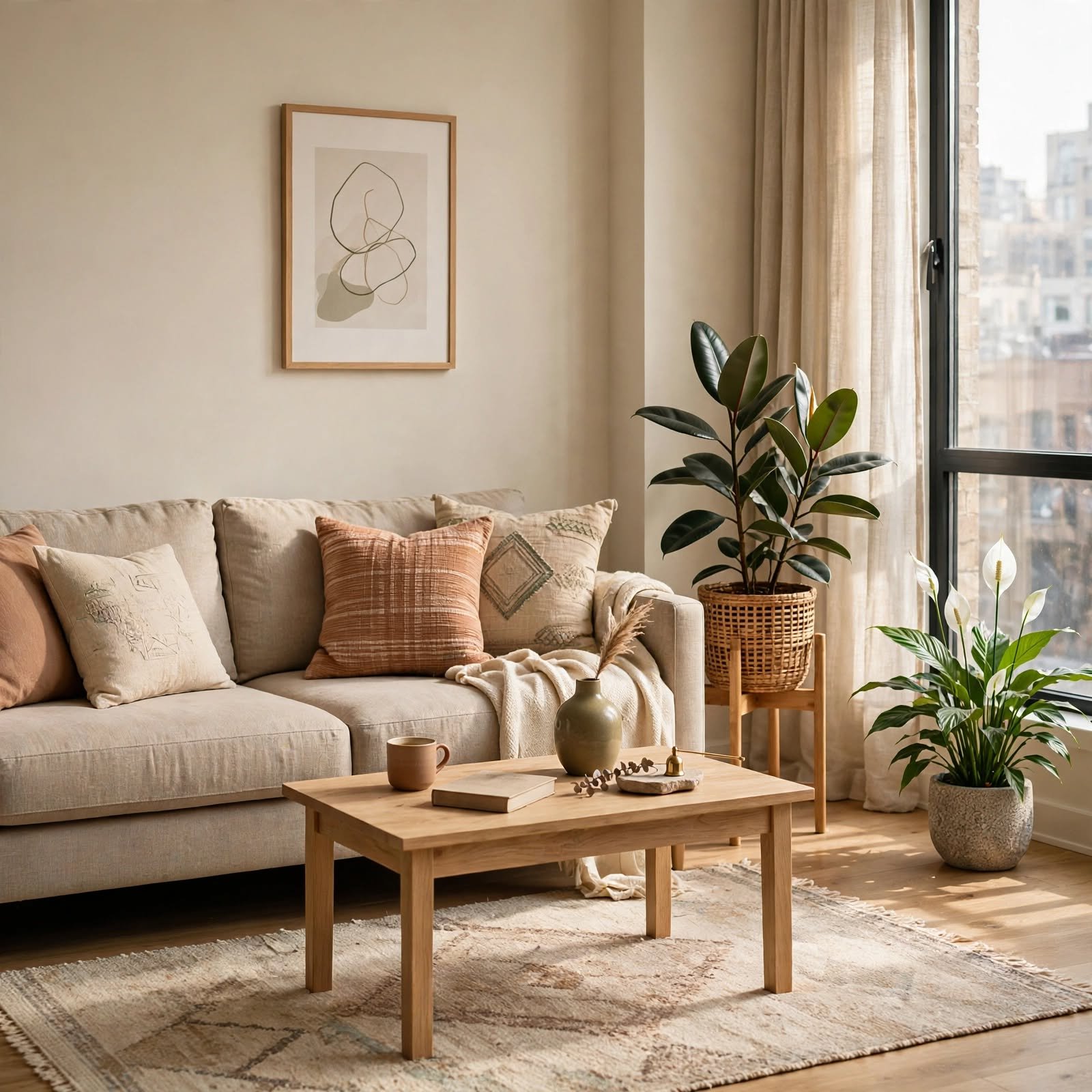 6. Air Purifying Plant Selection for Apartment Ideas