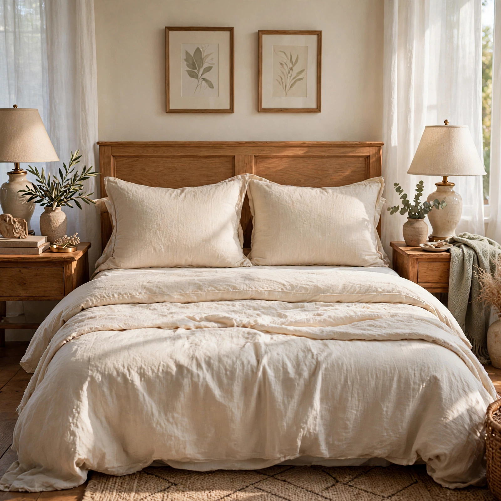 8. Embroidered Throw Pillow for Bedroom Decor
