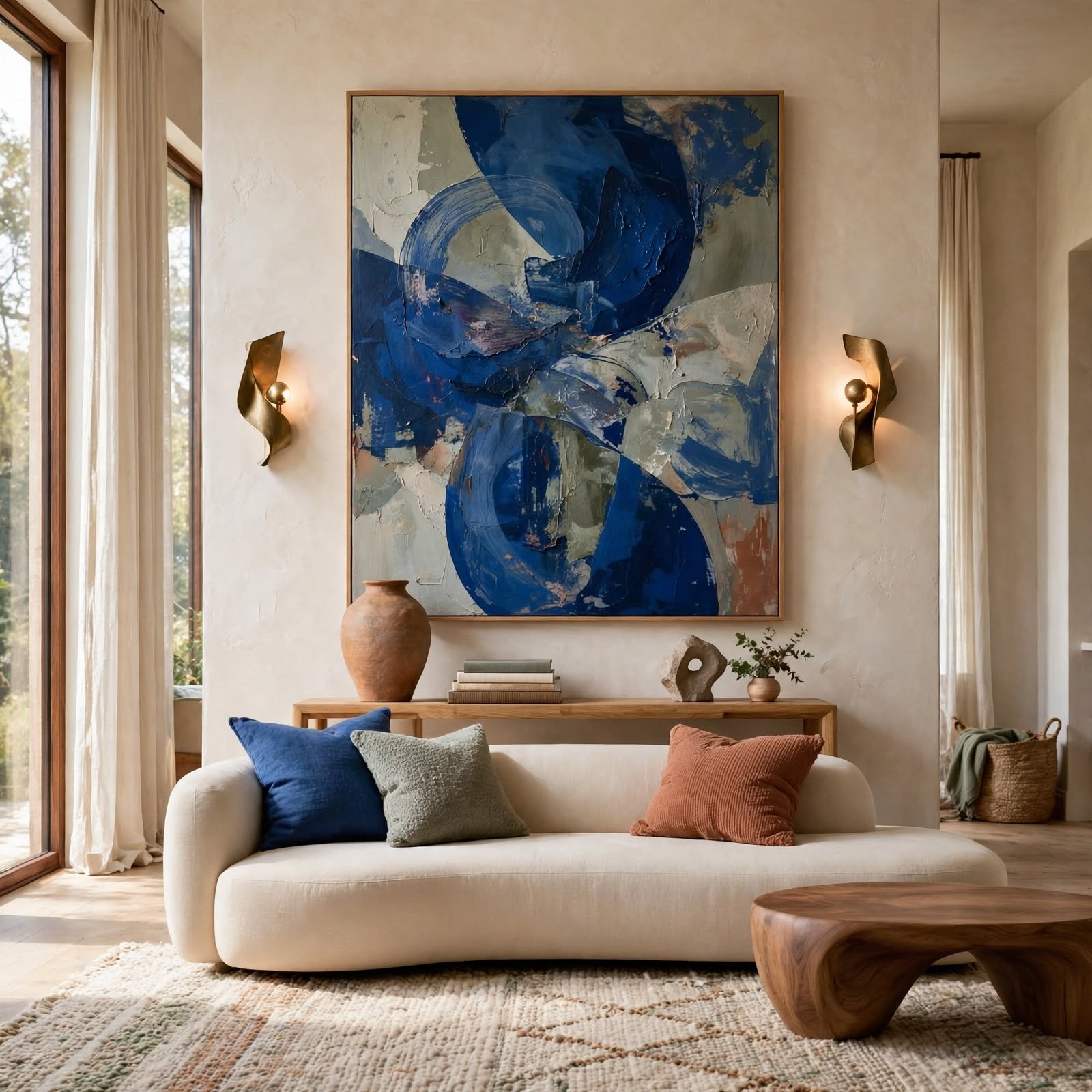 2. Focal Point Wall Anchoring for Wall Decor Design