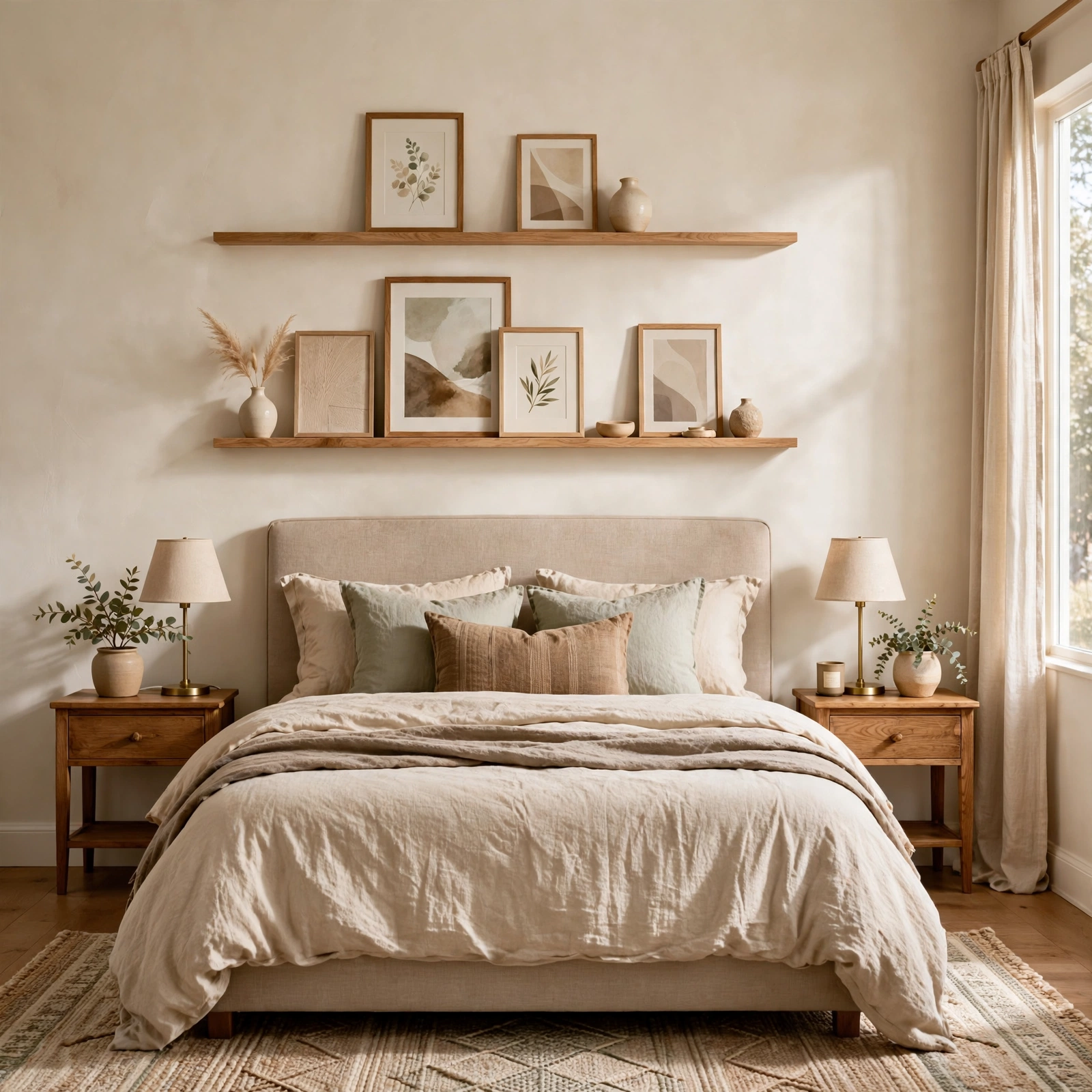 8. Gallery Ledge Trio for Wall Decor Bedroom