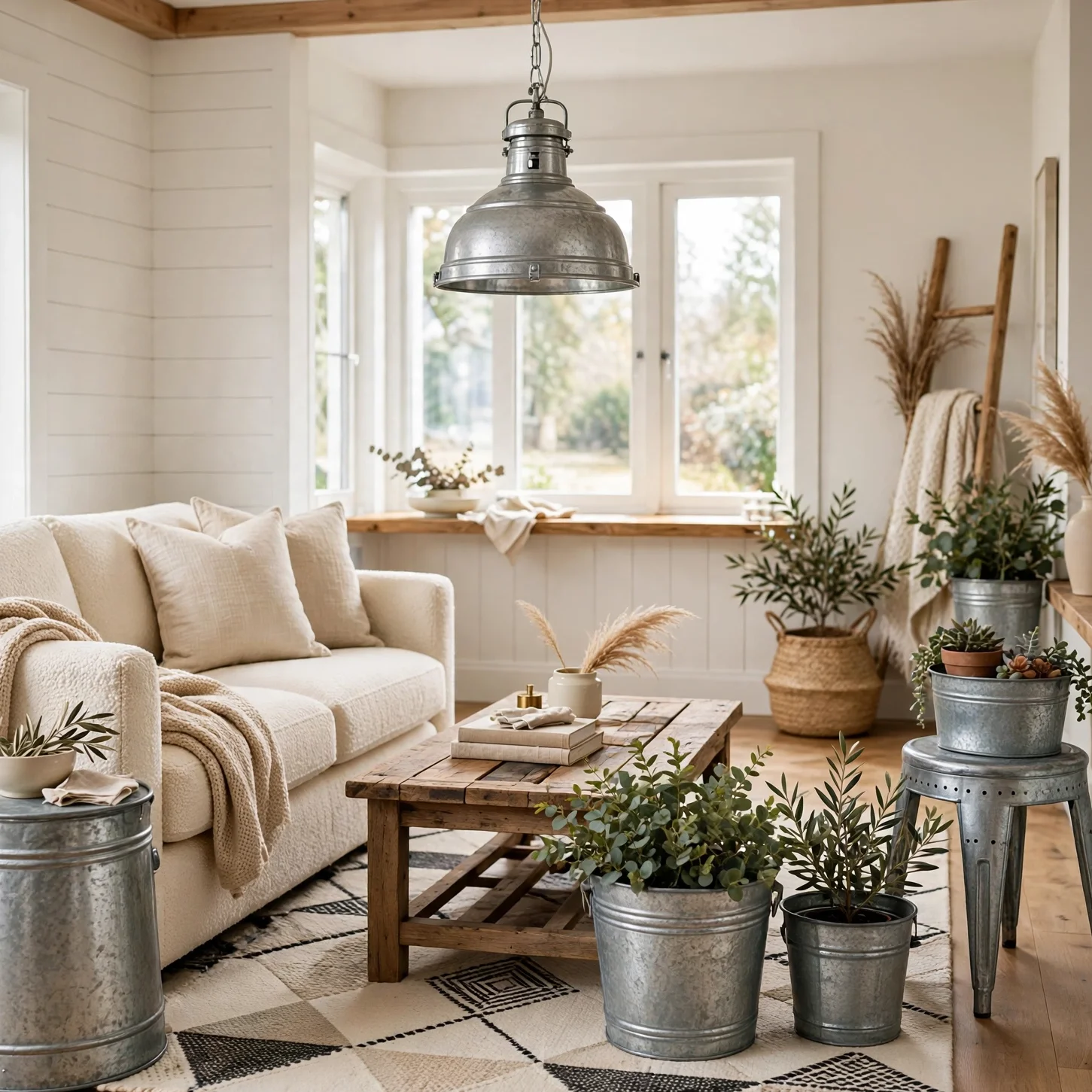 farmhouse living room