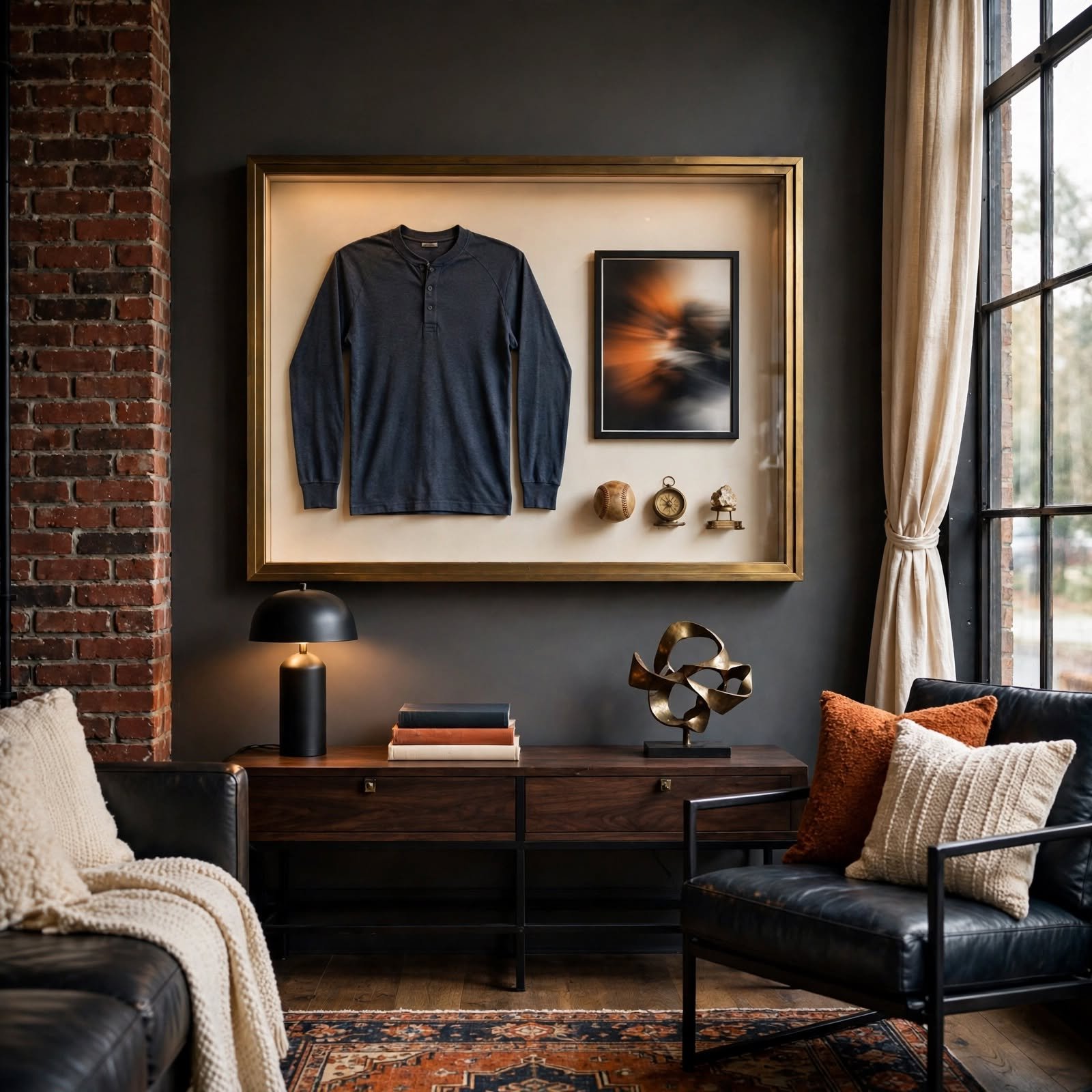 10. Jersey or Memorabilia Frame for Room Wall Decor