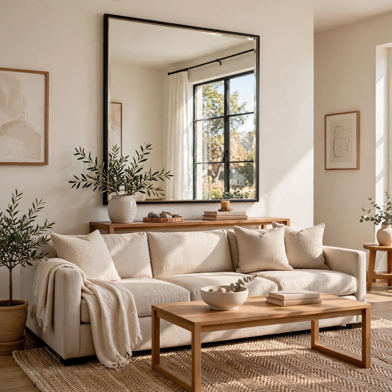 11. Mirror Placement for Light for Apartment Inspiration