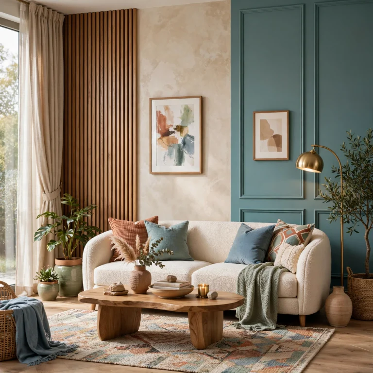 living room wall designs