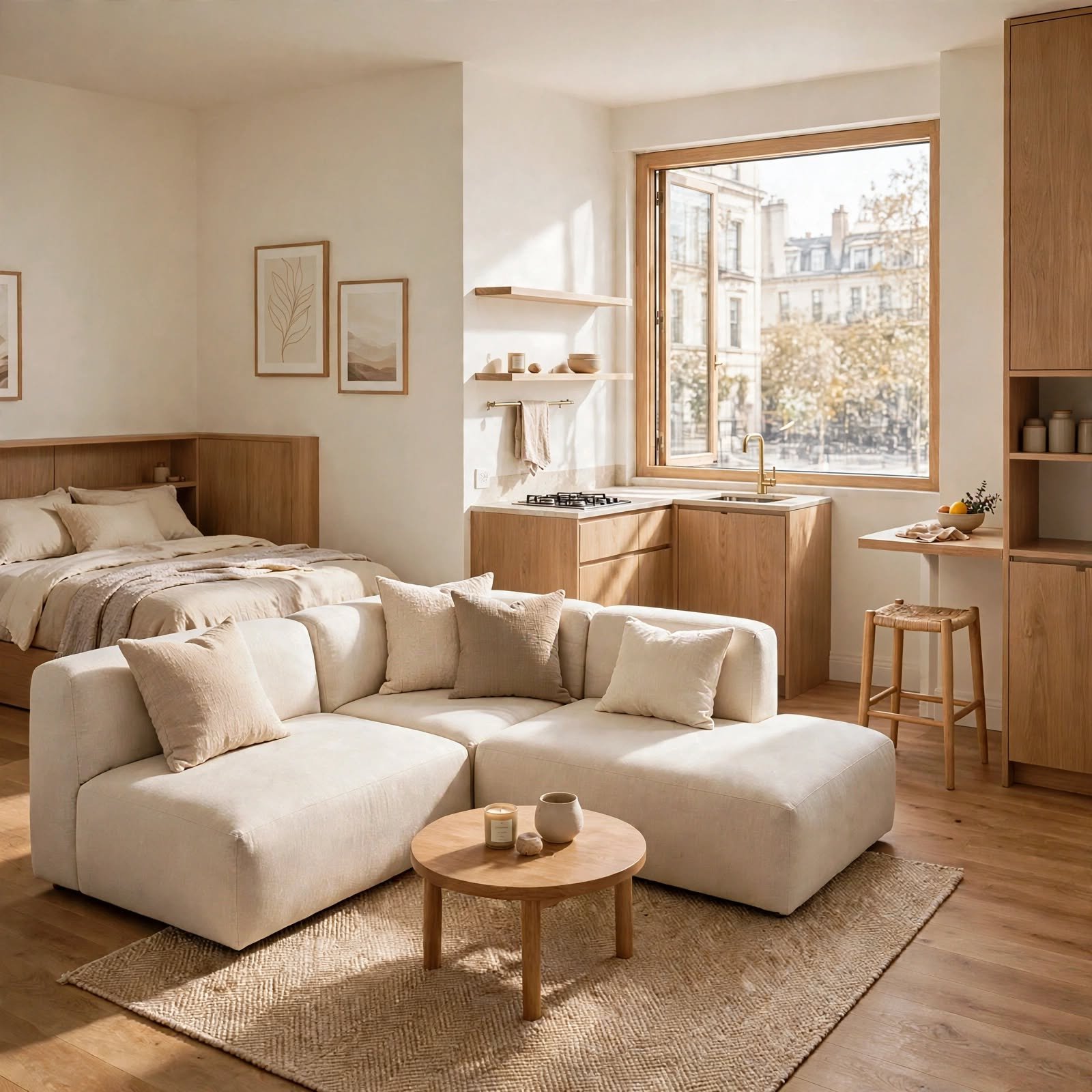 9. Modular Sectional Sofa for Studio Apartment