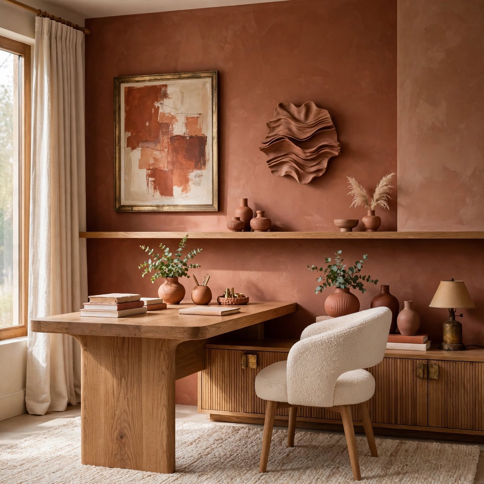 12. Monochromatic Wall Zone for Wall Decor Design