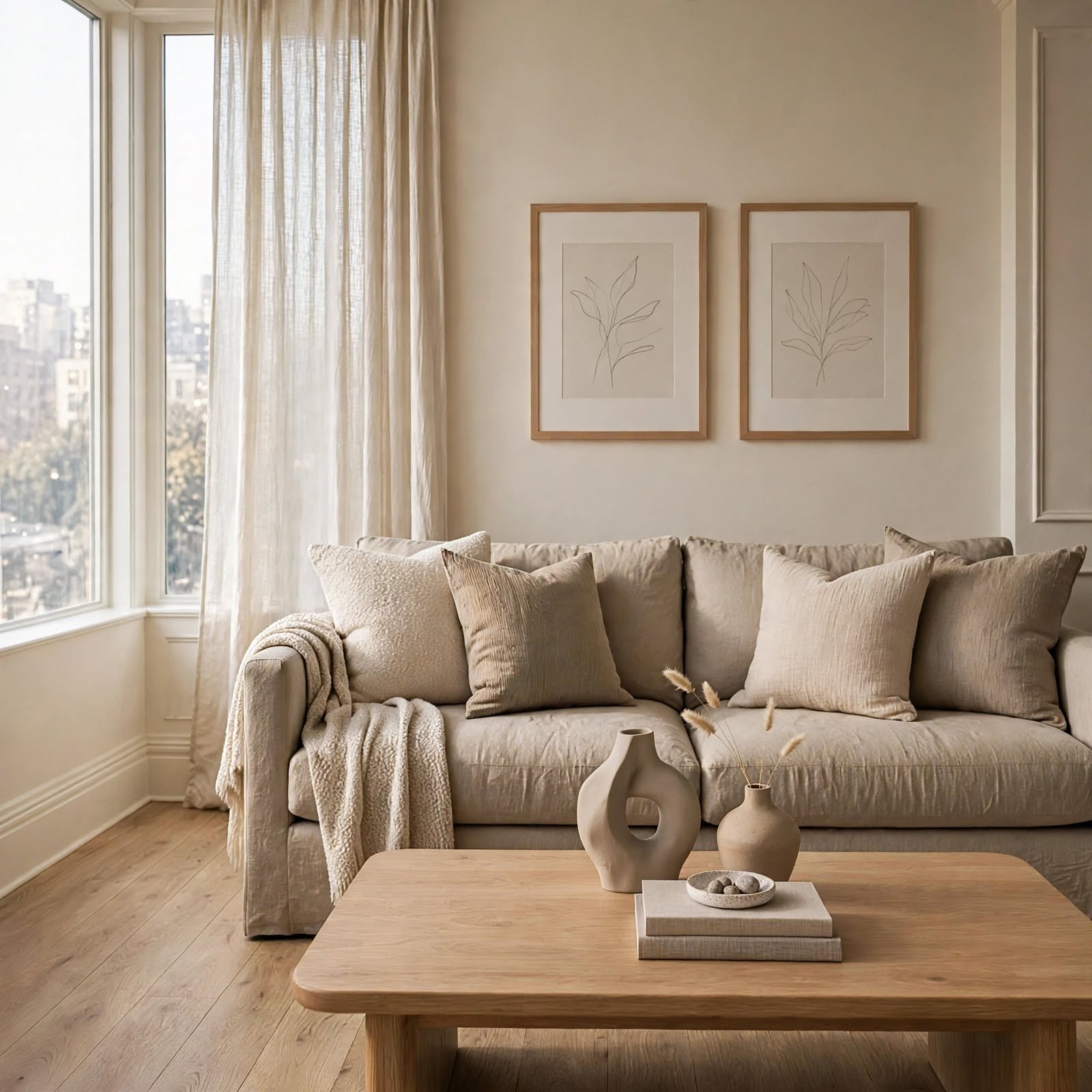 13. Monochrome Color Capsule for Apartment Aesthetic Ideas