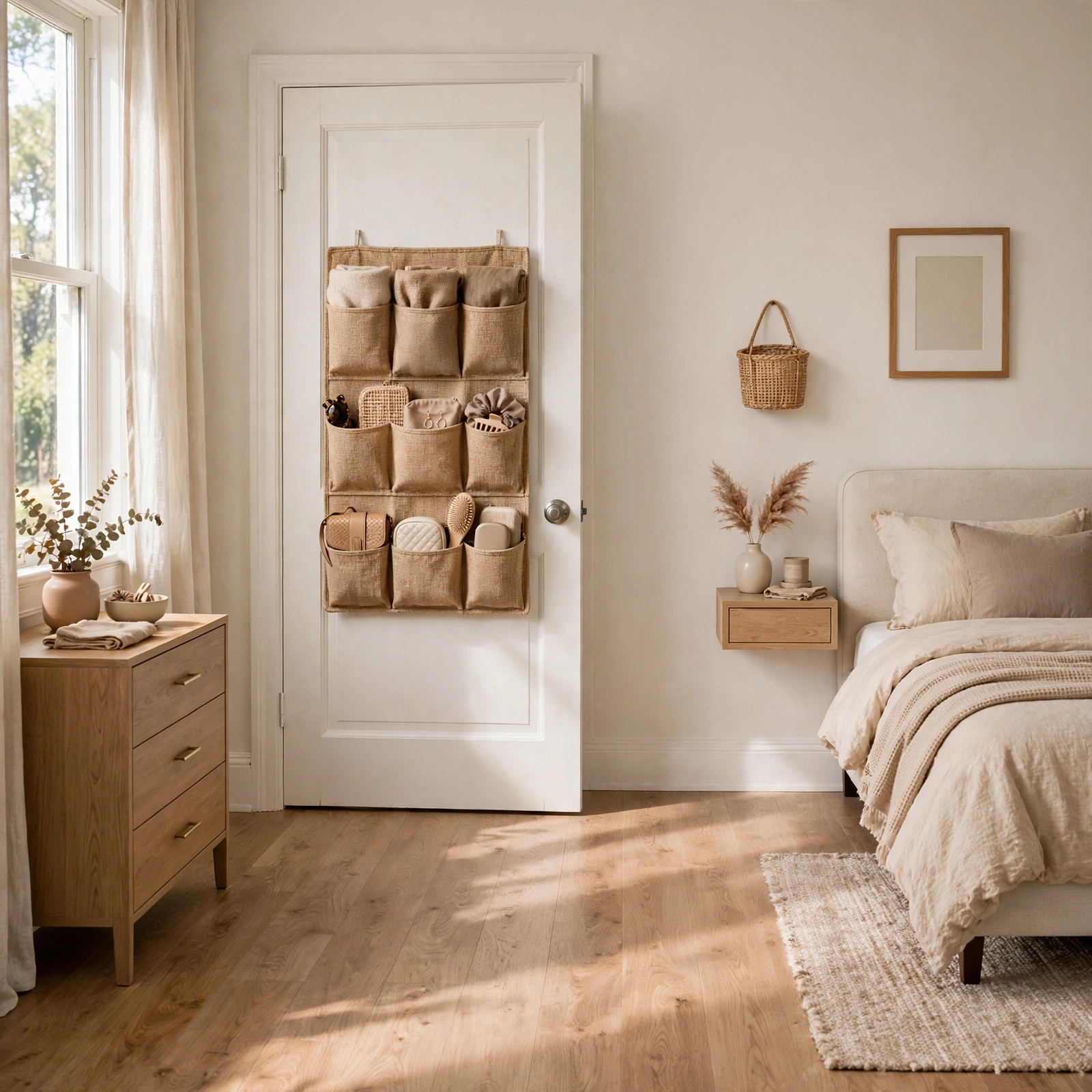 6. Over-Door Organizer for Small Rooms