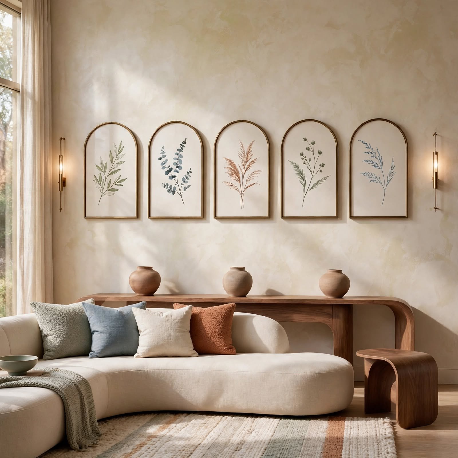 5. Repetition Pattern Wall Rhythm for Wall Decor Design