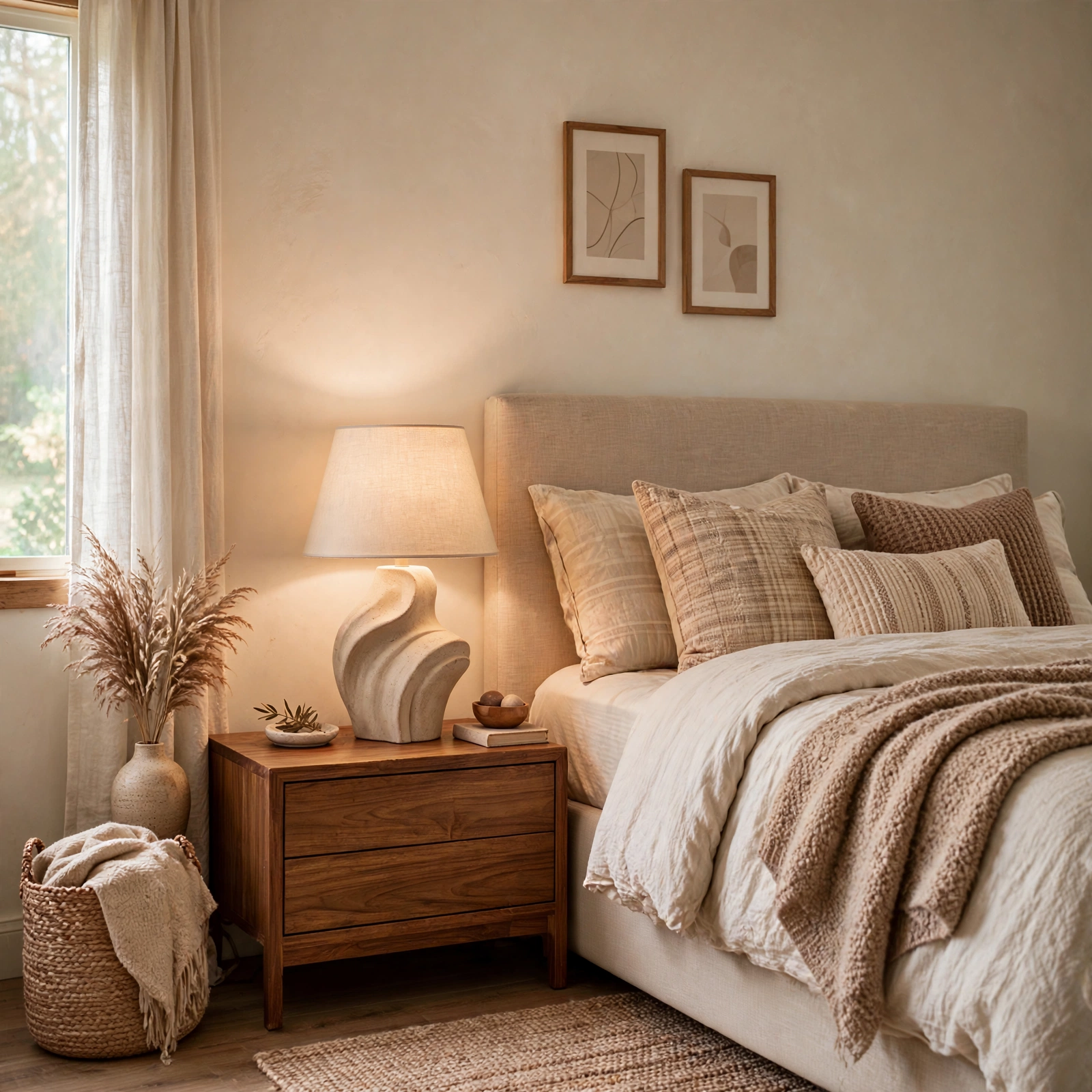 Sculptural Table Lamp