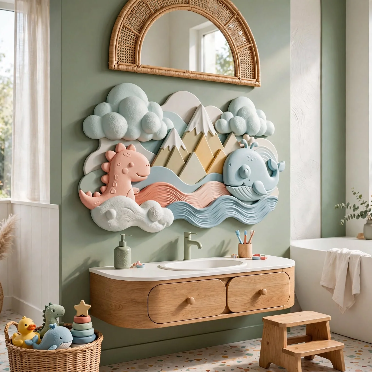 bathroom wall decor