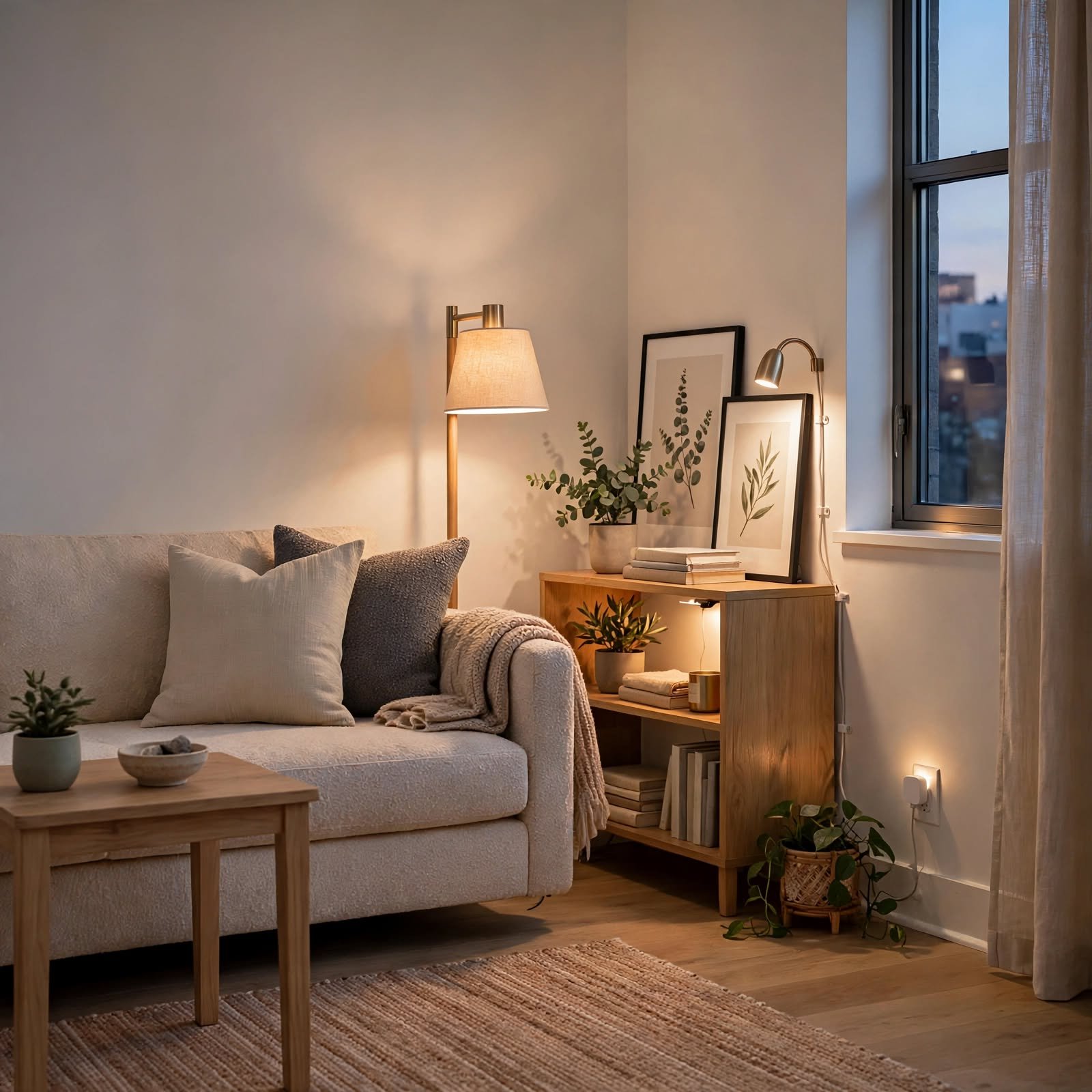 13. Smart Plug Lighting for Apartment