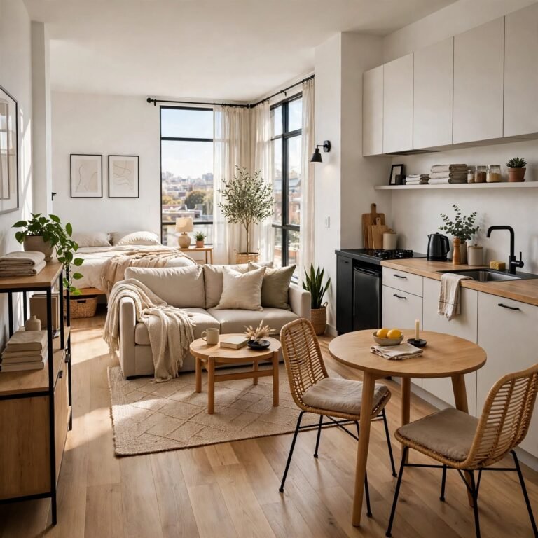 Studio Apartment Layout
