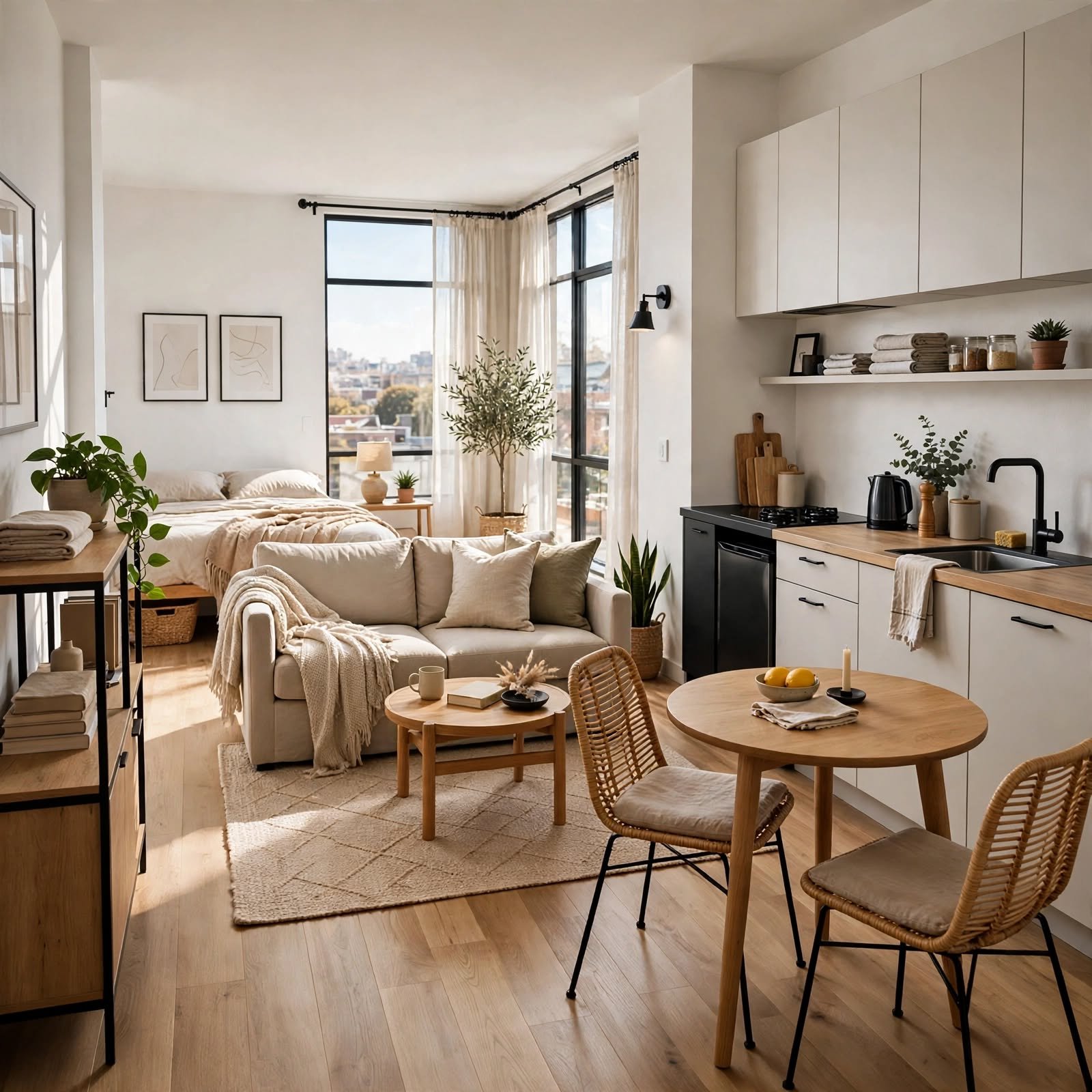 Studio Apartment Layout