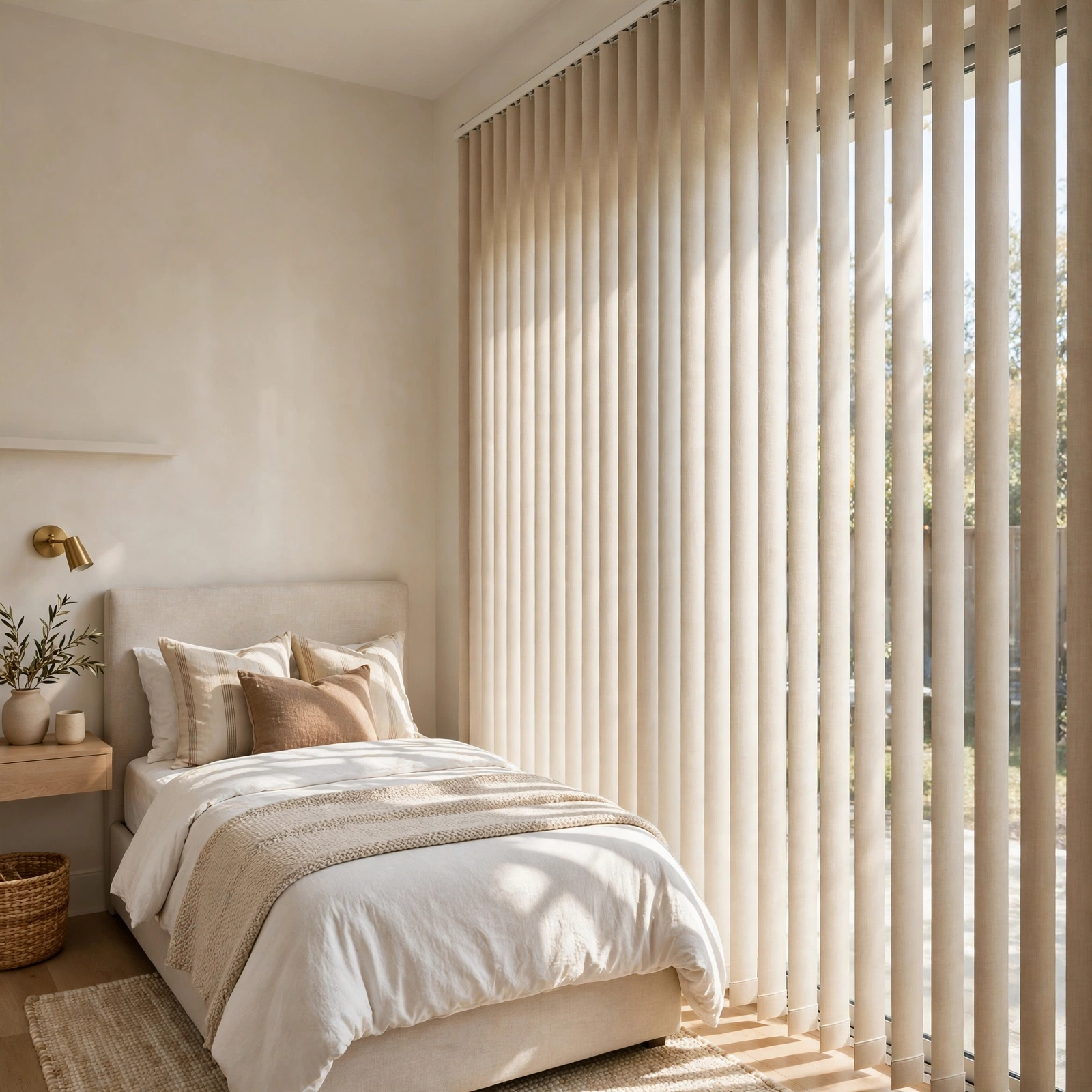 14. Vertical Blinds for Small Rooms