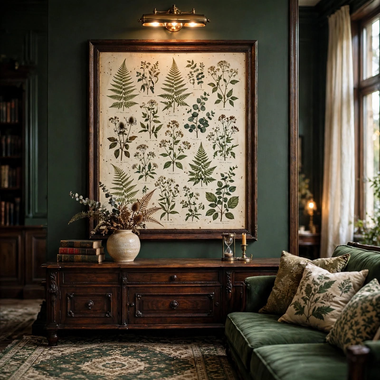 13. Vintage-Inspired Botanical Print for Wall Decor
