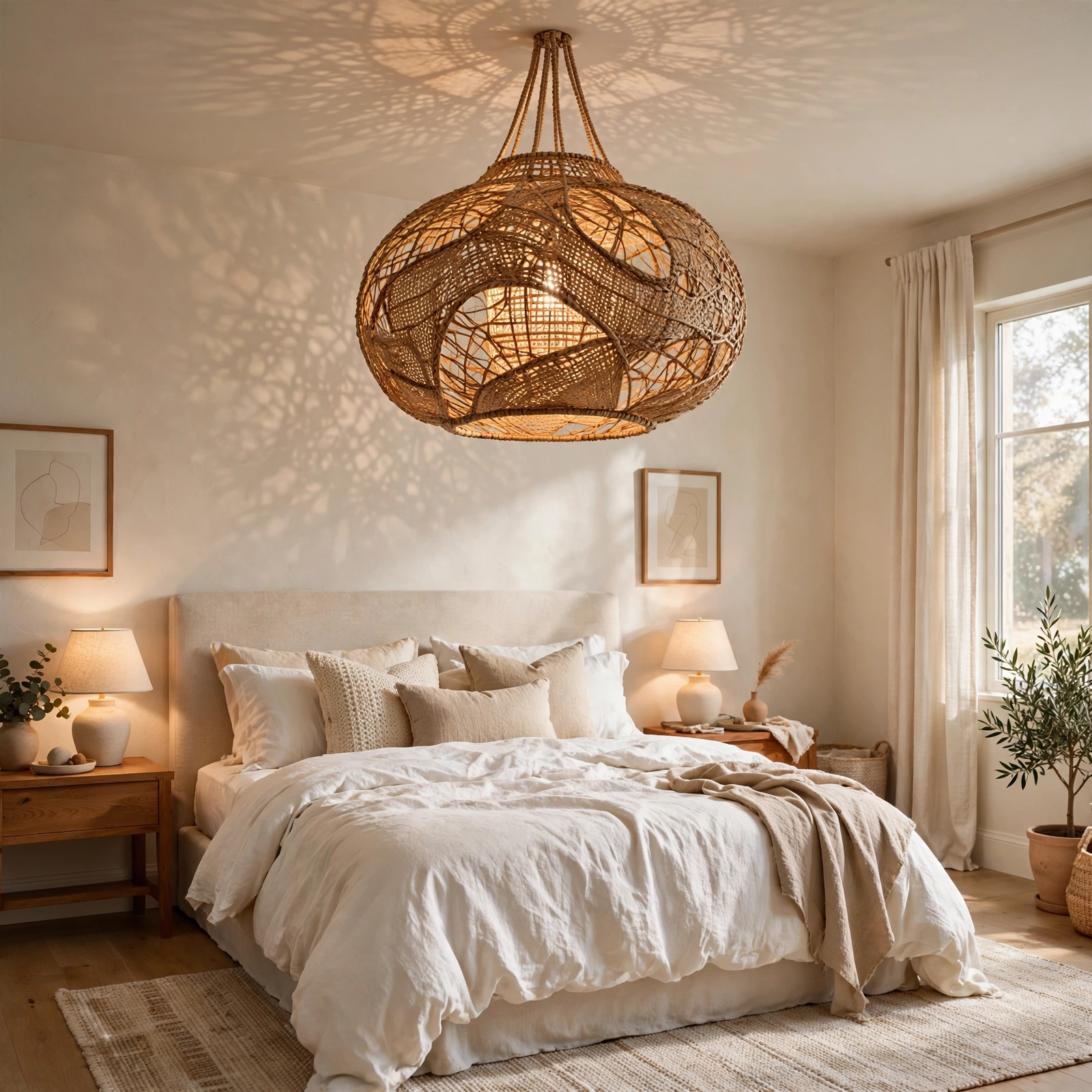 Woven Pendant Lighting