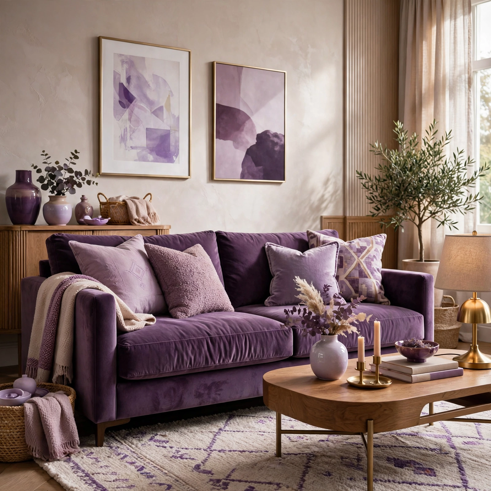 purple color palette