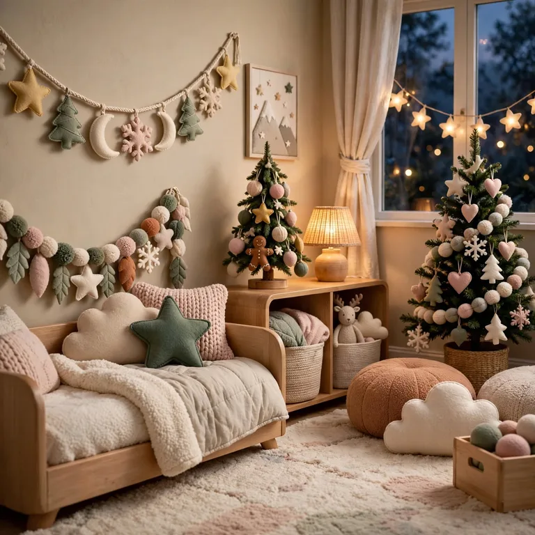 christmas decor ideas bedroom