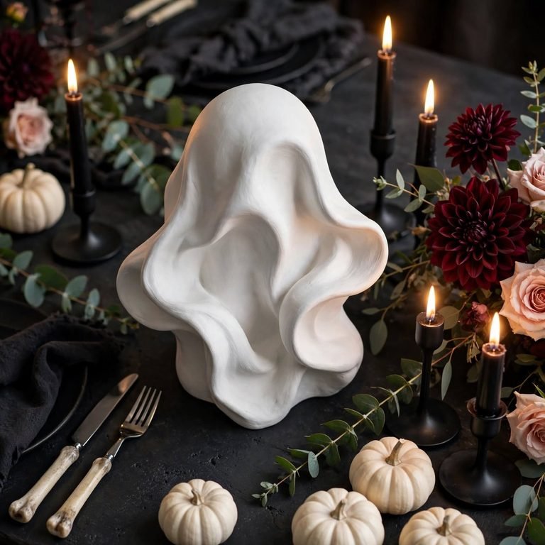 modern halloween decor