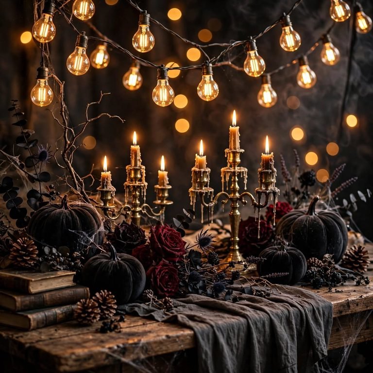 fall porch decor