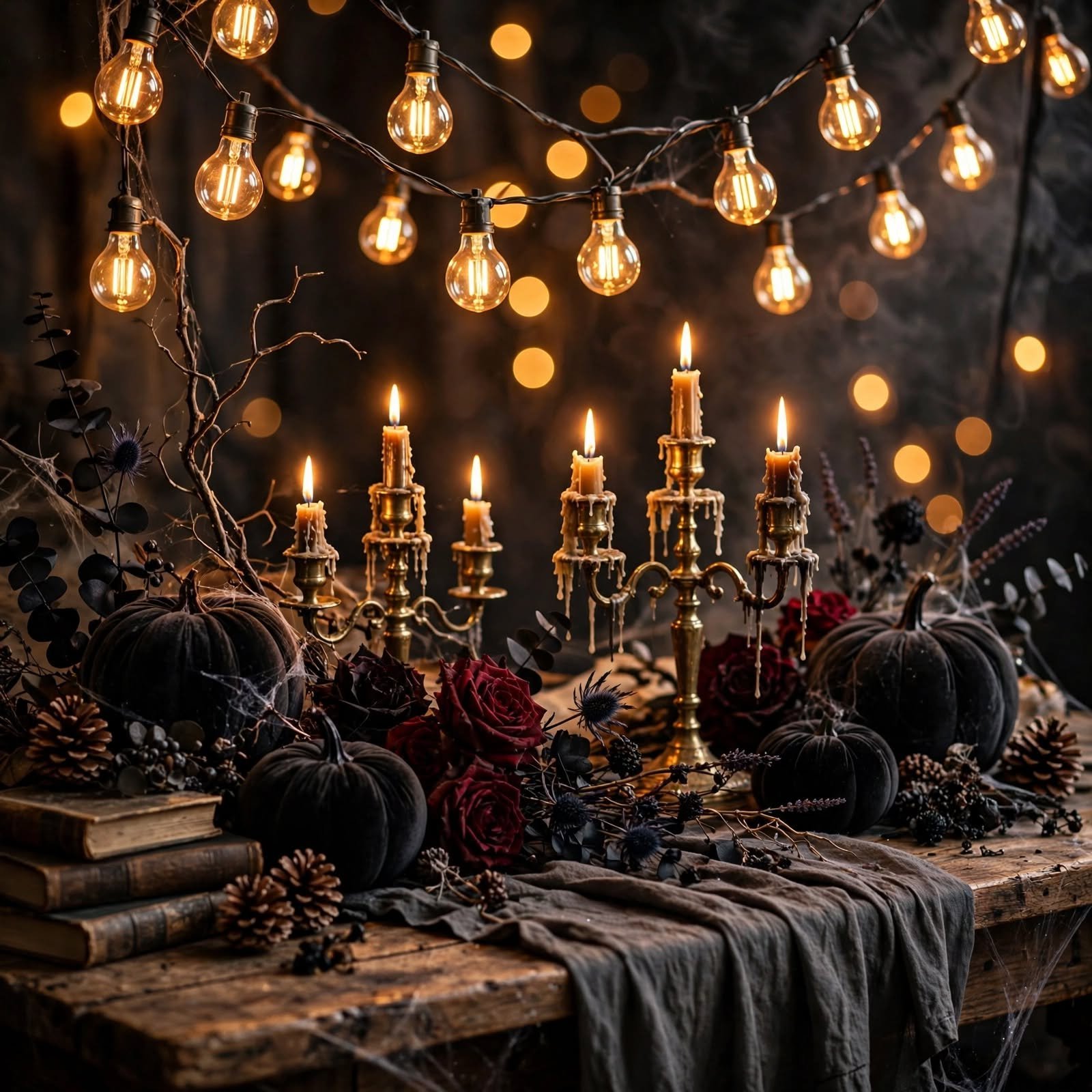 fall porch decor