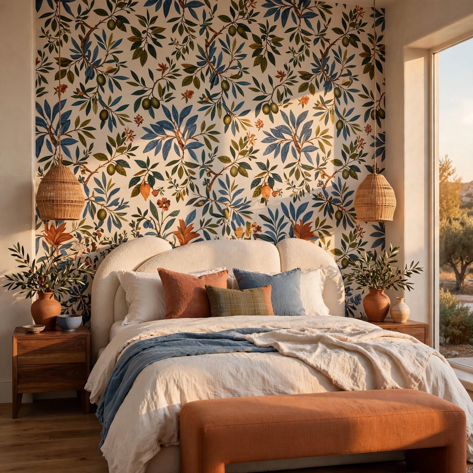 bedroom decor wallpaper