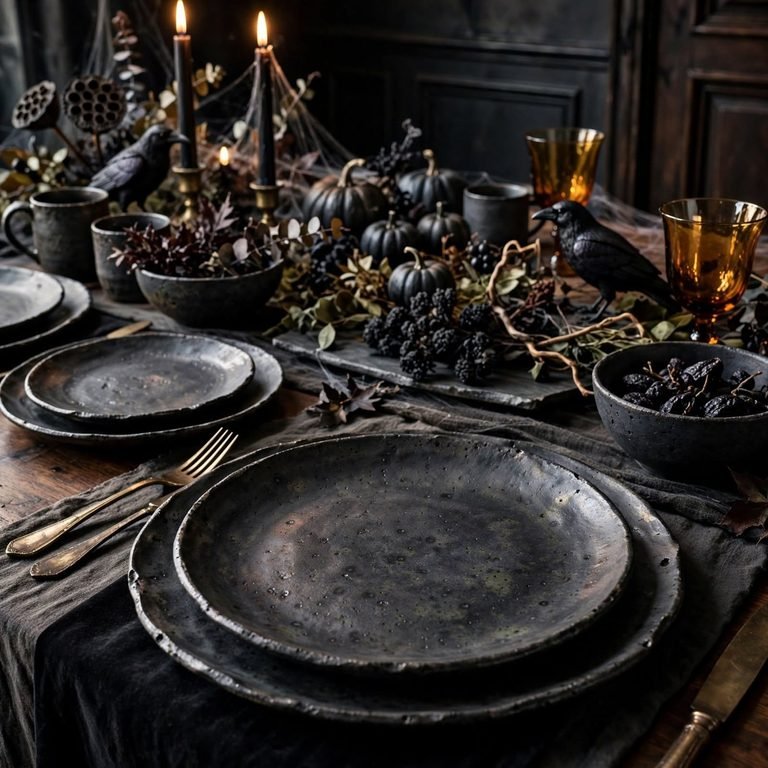 moody halloween decor