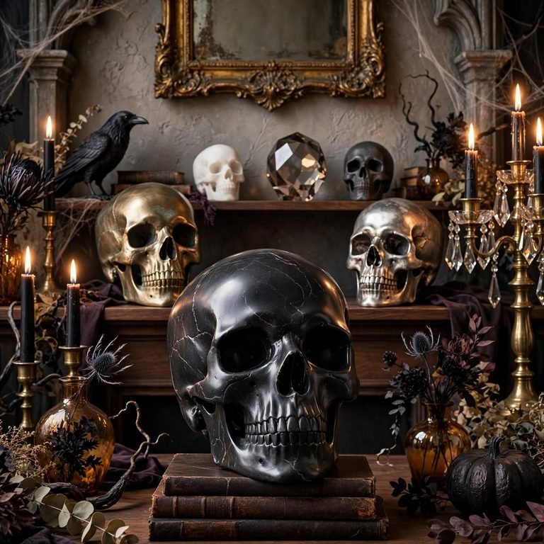 luxury halloween decor