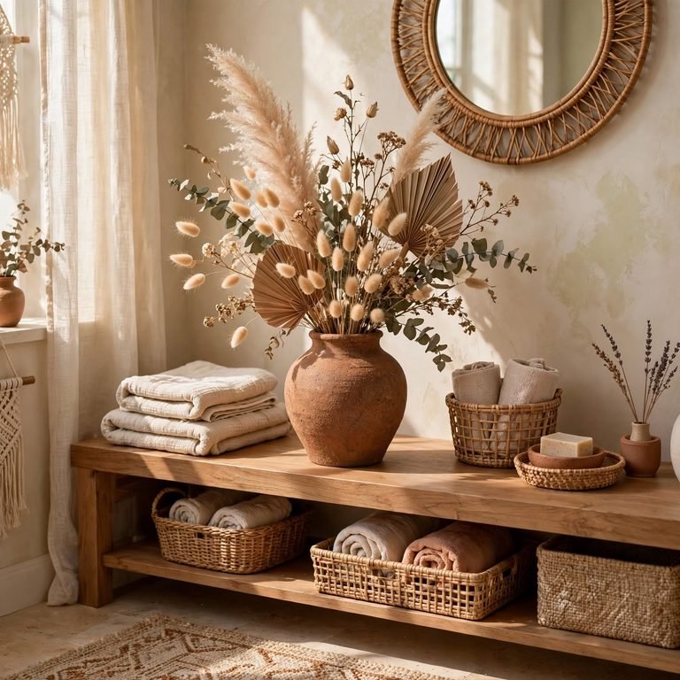 boho bathroom decor