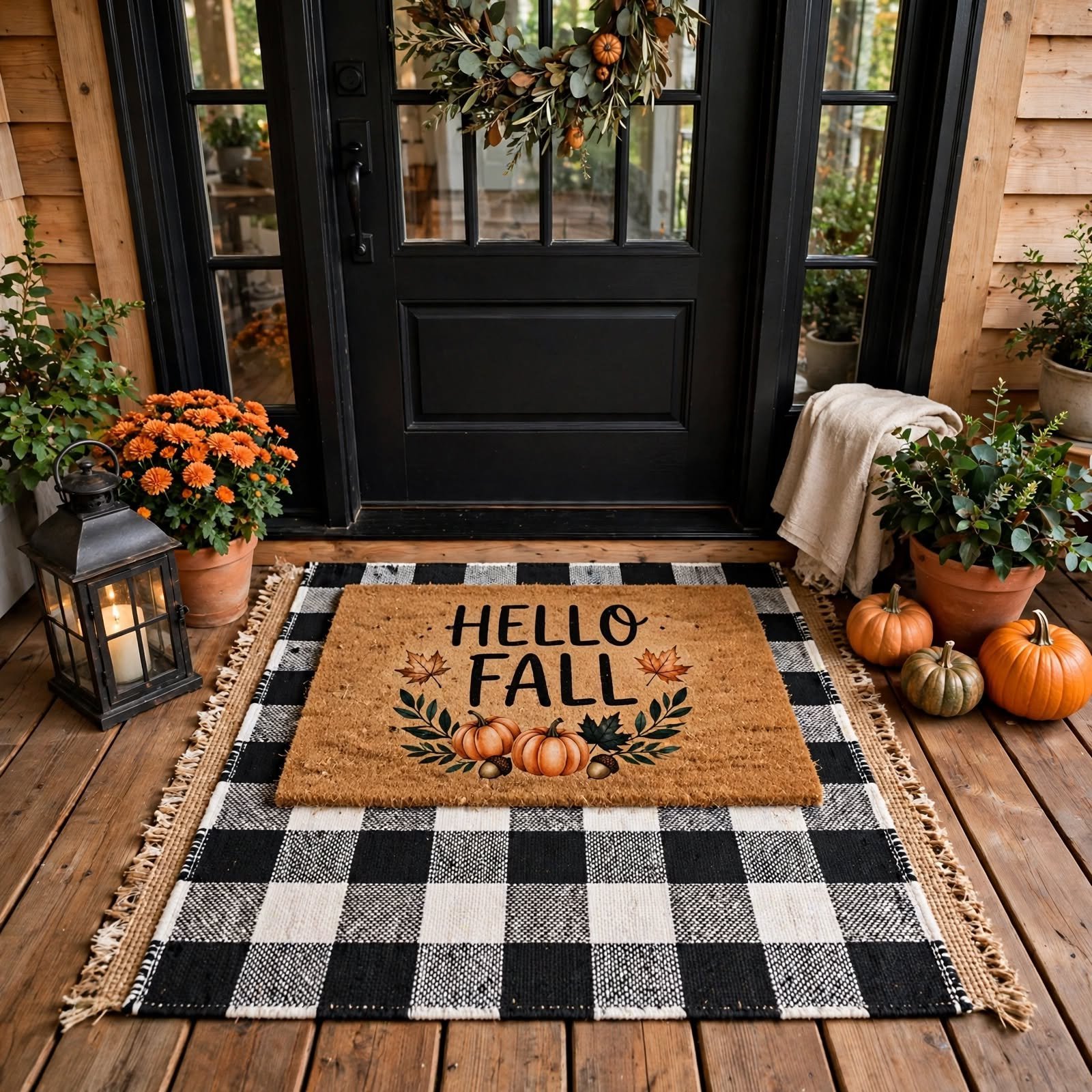 halloween door decor