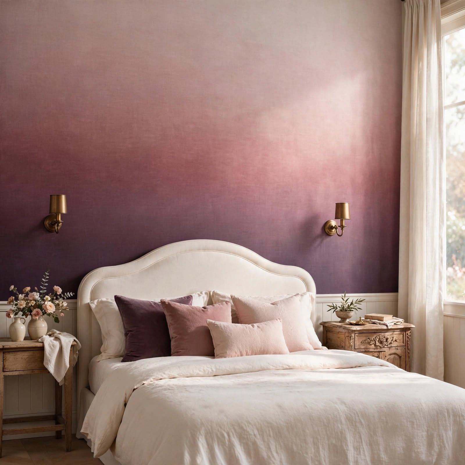 5. Ombre Gradient Wallpaper Wall for Wallpaper Ideas