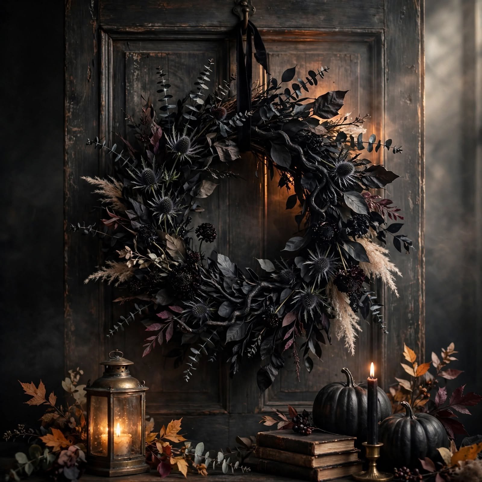 minimalist halloween decor