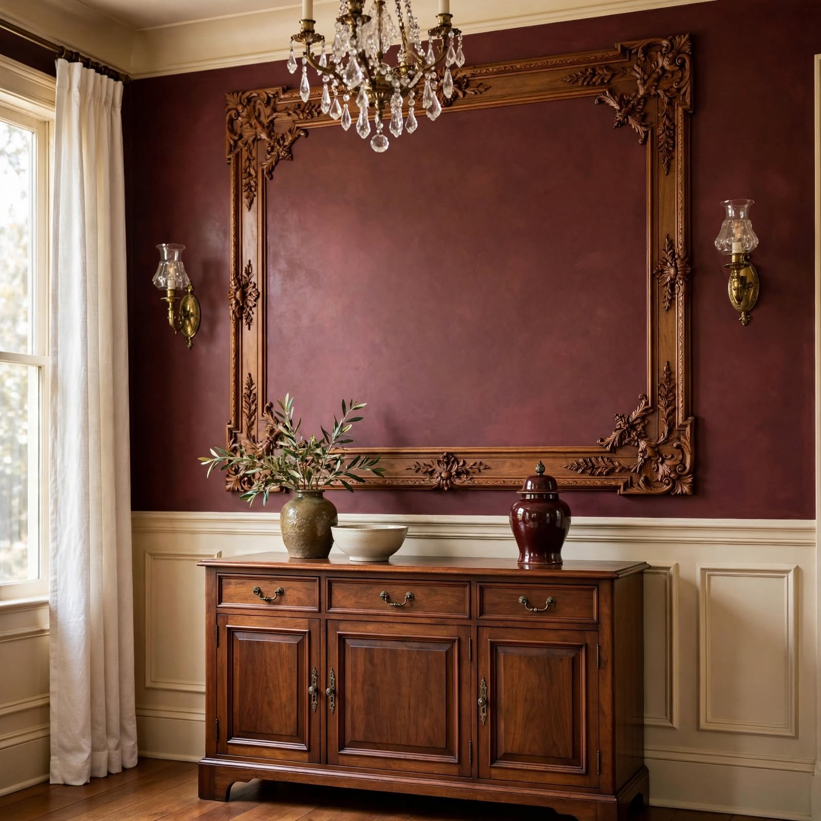 11. Wood Applique Trim Molding for Wooden Wall Decor