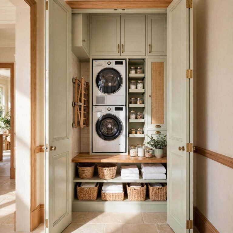 closet laundry room ideas